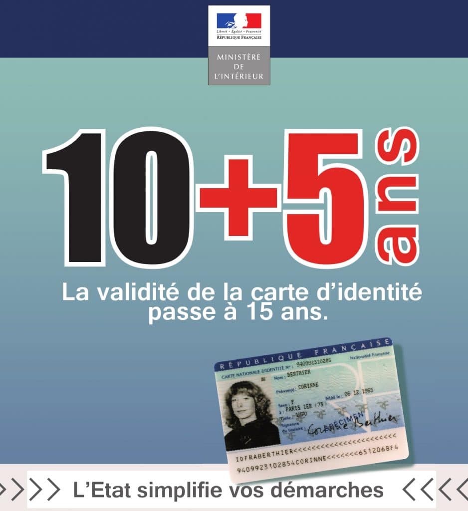 Allongement de la durée de validité de la carte nationale d’identité à ...